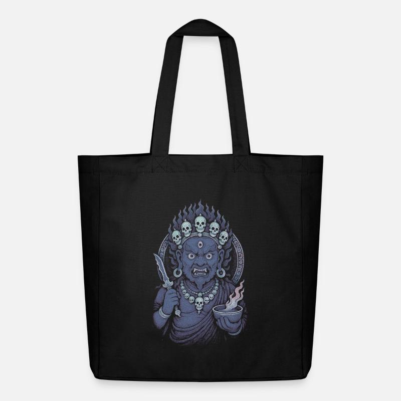 Sri Mahakala - Midweight recycelter Stoffbeutel von Stanley/Stella - Schwarz