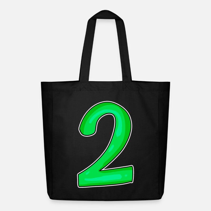 2 - Midweight Recycled Tote Bag by Stanley/Stella - black