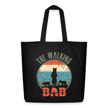 Le père de La Walking - Tote bag Stanley/Stella Midweight recyclé - noir - Devant