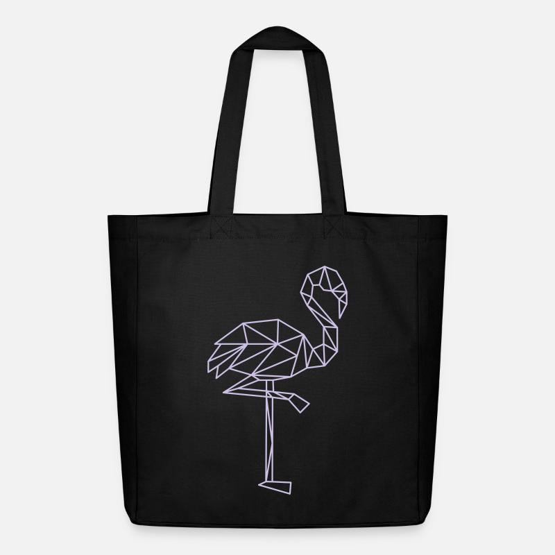 flamingo - Midweight recycelter Stoffbeutel von Stanley/Stella - Schwarz