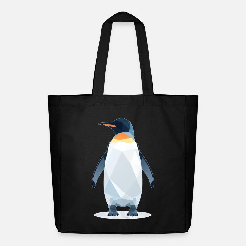 Pinguin Style - Midweight recycelter Stoffbeutel von Stanley/Stella - Schwarz