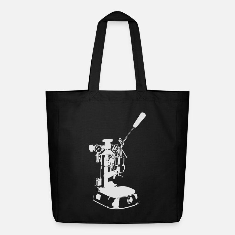 Machine solo - White - Midweight Recycled Tote Bag by Stanley/Stella - black
