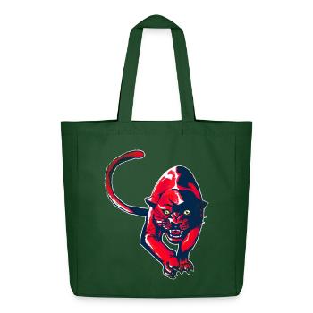 Red Panther - Midweight Recycled Tote Bag by Stanley/Stella - bottle green - Front