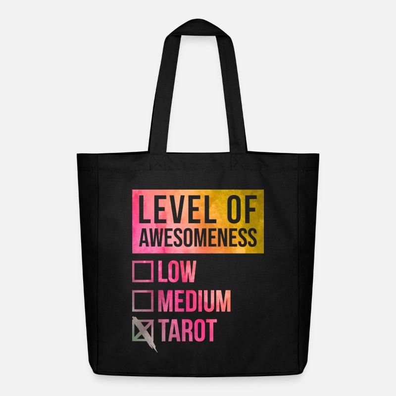 Tarot - Tote bag Stanley/Stella Midweight recyclé - noir