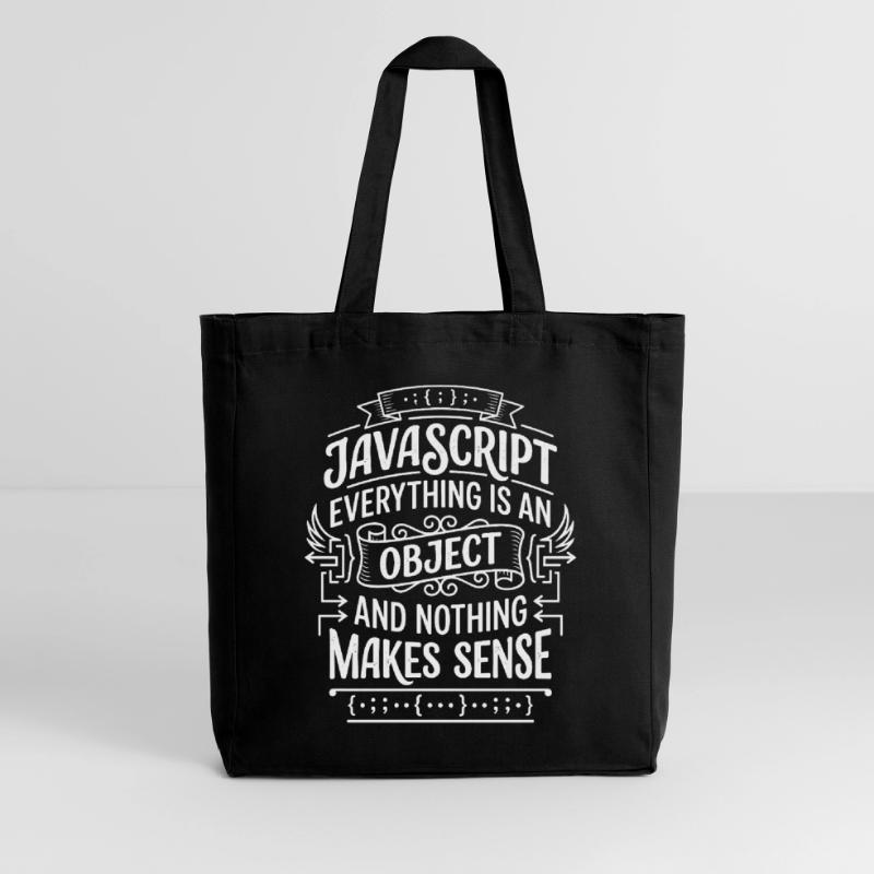 JavaScript : Tout est un objet Tote bag Stanley/Stella Midweight recyclé