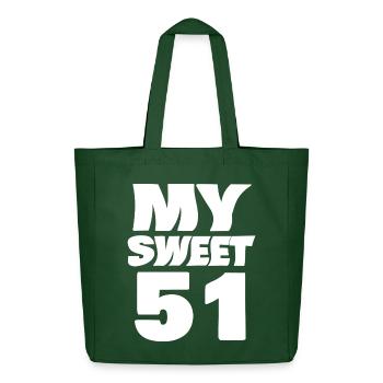 Doux 51 - Tote bag Stanley/Stella Midweight recyclé - vert bouteille - Devant