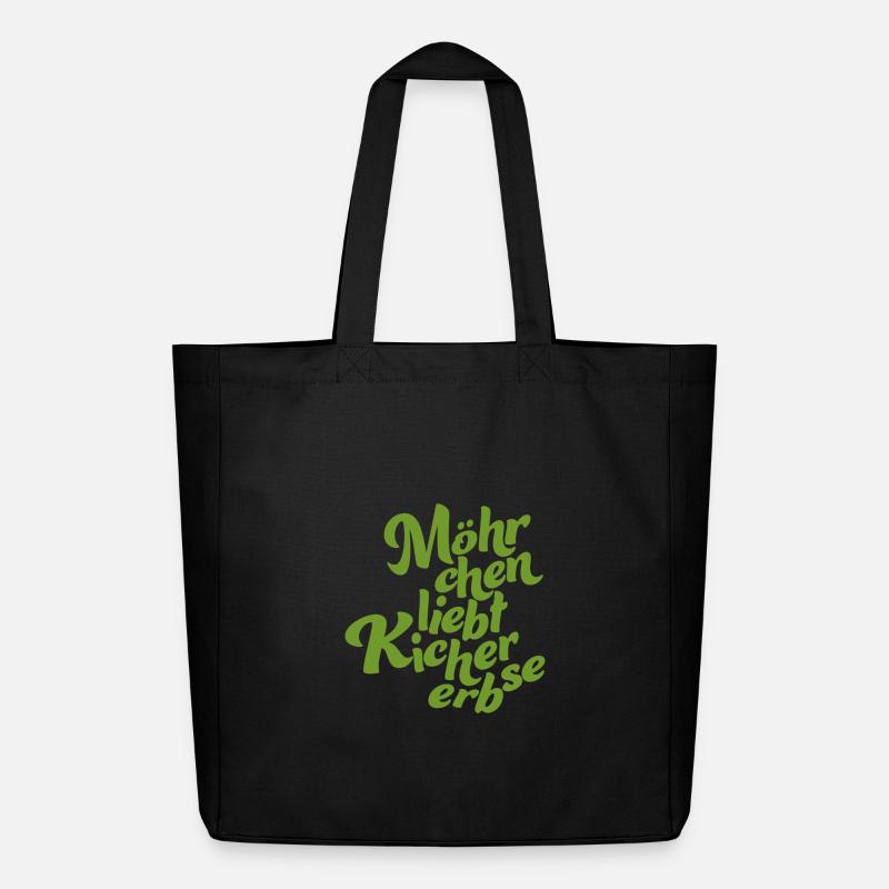 Logo without background green - Midweight recycelter Stoffbeutel von Stanley/Stella - Schwarz