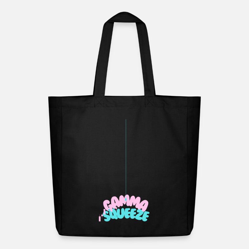 Gamma Squeeze - Midweight Recycled Tote Bag by Stanley/Stella - black