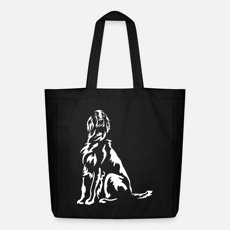 Irish Setter "Black Edition" - Midweight recycelter Stoffbeutel von Stanley/Stella - Schwarz