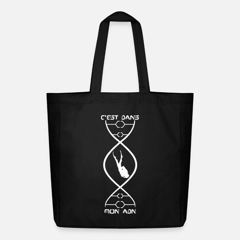 C'est dans mon ADN - Tote bag Stanley/Stella Midweight recyclé - noir