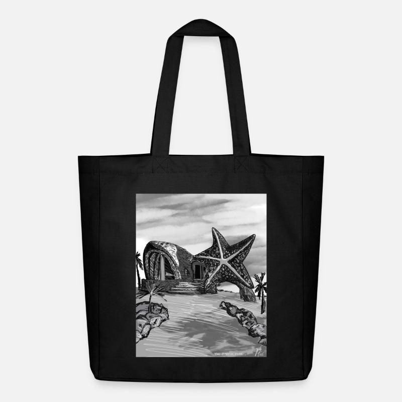 Art de l’île Starfish Dome - Tote bag Stanley/Stella Midweight recyclé - noir