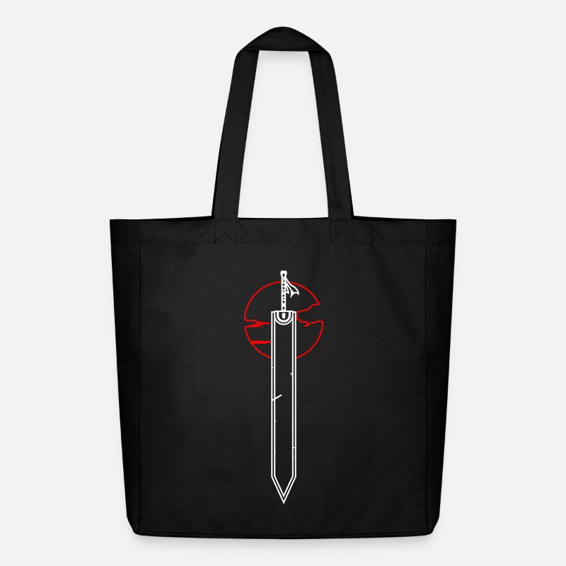 Dragonslayer - Midweight Recycled Tote Bag by Stanley/Stella - black