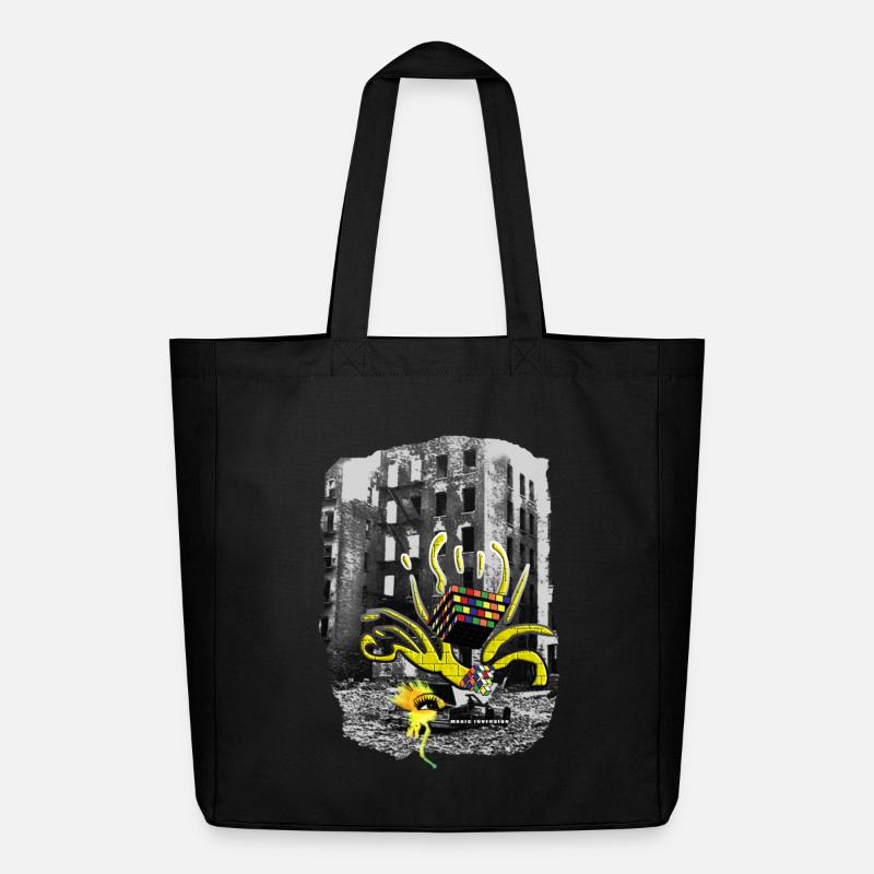Œil Un - Tote bag Stanley/Stella Midweight recyclé - noir