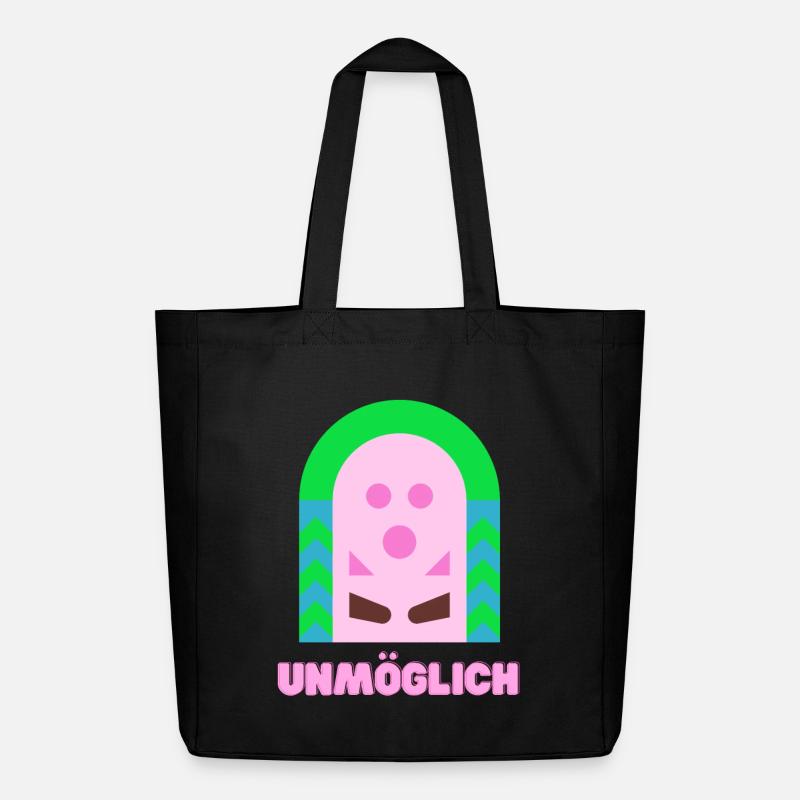 Unmöglich - Midweight recycelter Stoffbeutel von Stanley/Stella - Schwarz