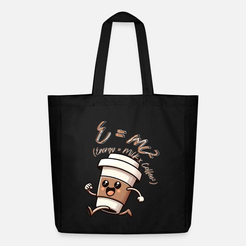 E-mc2 - Tote bag Stanley/Stella Midweight recyclé - noir