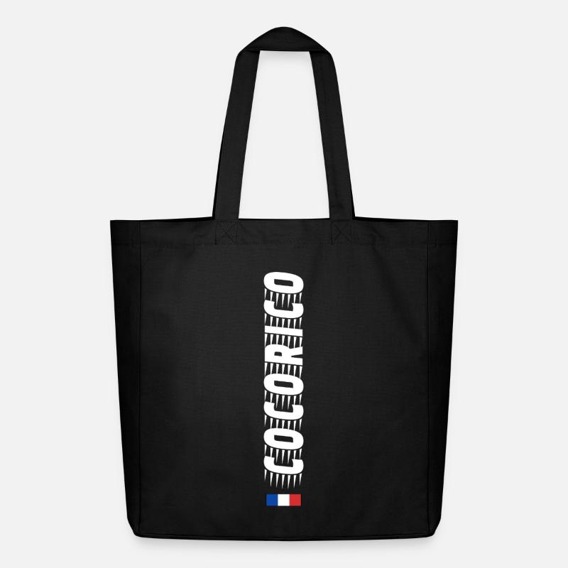 Cocorico Speed  - Tote bag Stanley/Stella Midweight recyclé - noir