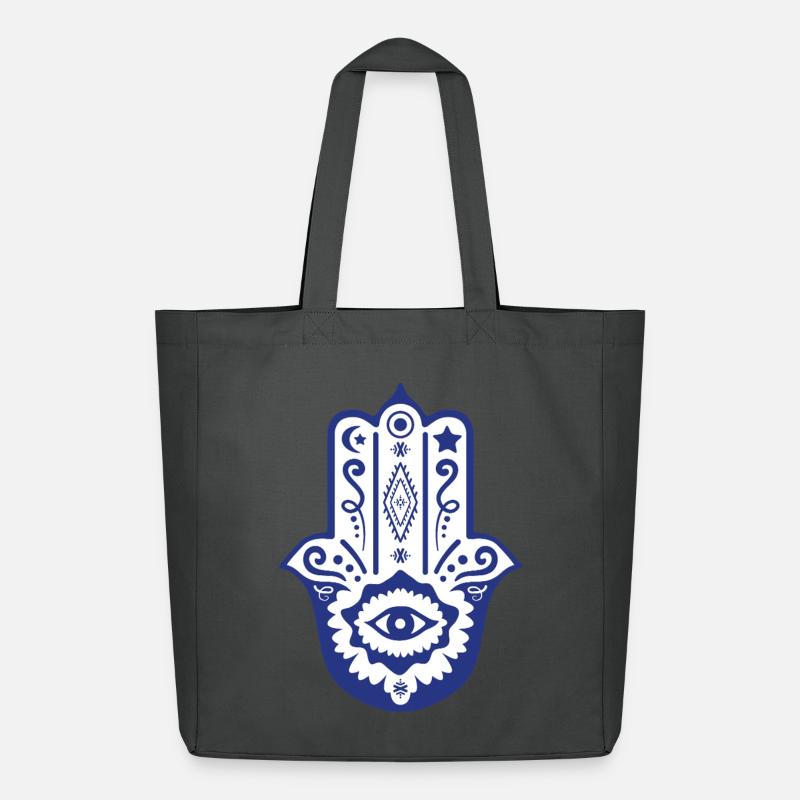 Main de Fatma par Helfspawn - Tote bag Stanley/Stella Midweight recyclé - charbon