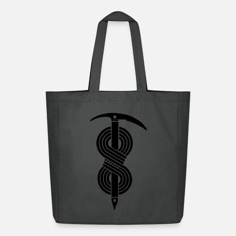 axe rope - Midweight Recycled Tote Bag by Stanley/Stella - anthracite