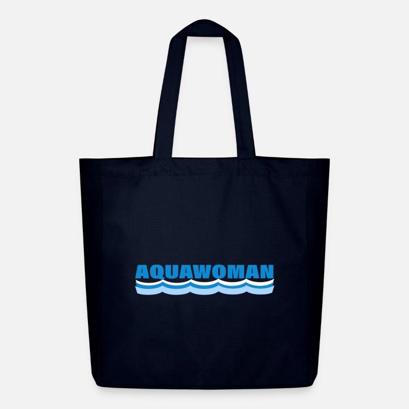 AQUAWOMAN - Midweight recycelter Stoffbeutel von Stanley/Stella - Navy