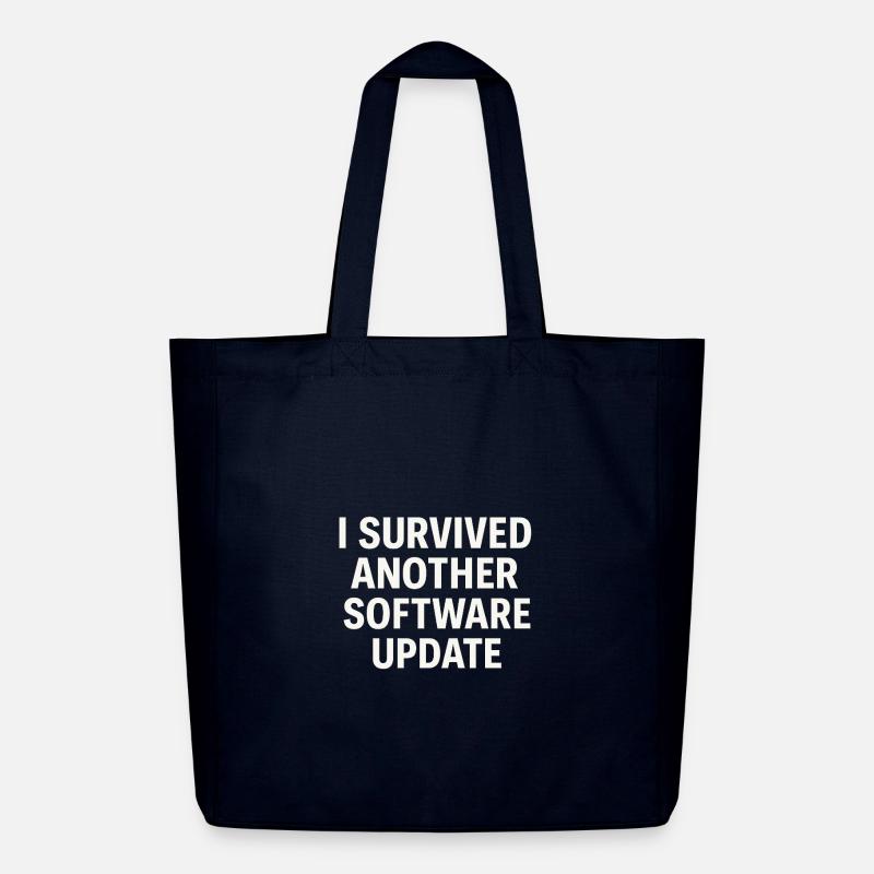 I Survived Another Software Update - Midweight recycelter Stoffbeutel von Stanley/Stella - Navy