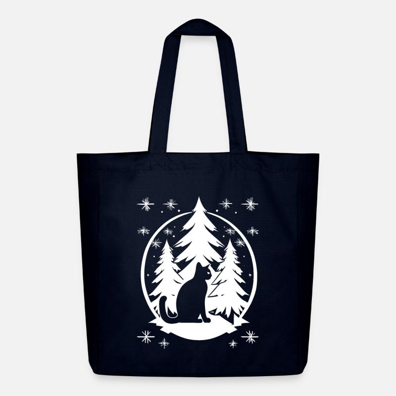 Kitty - Midweight Recycled Tote Bag by Stanley/Stella - navy