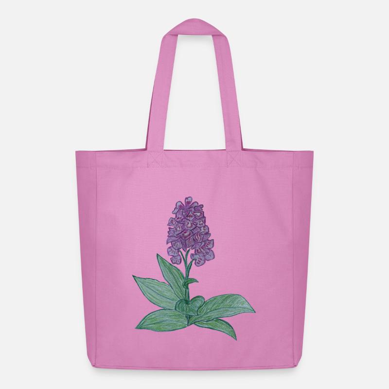 dänische Orchidee - Midweight recycelter Stoffbeutel von Stanley/Stella - Pink