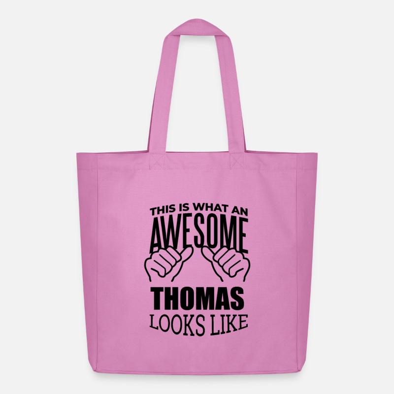 Thomas - Midweight recycelter Stoffbeutel von Stanley/Stella - Pink
