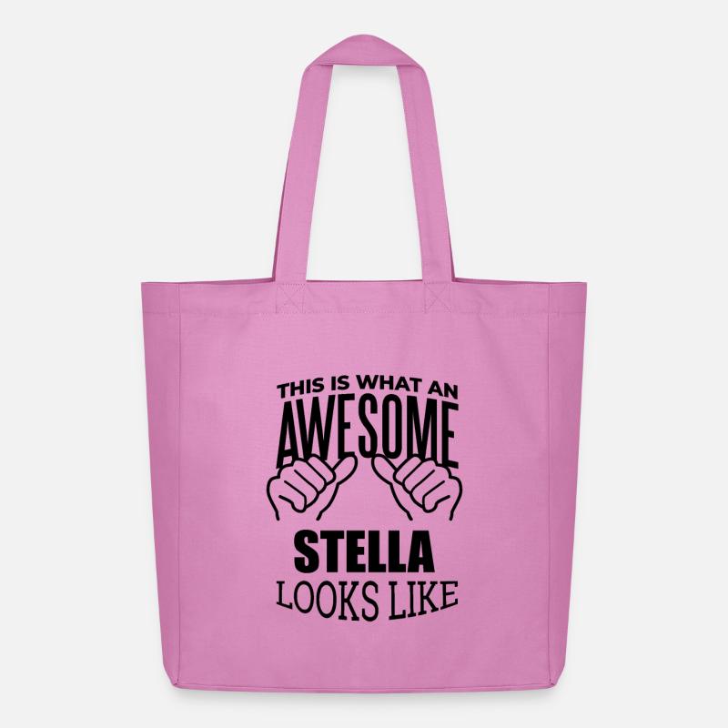Stella - Midweight recycelter Stoffbeutel von Stanley/Stella - Pink