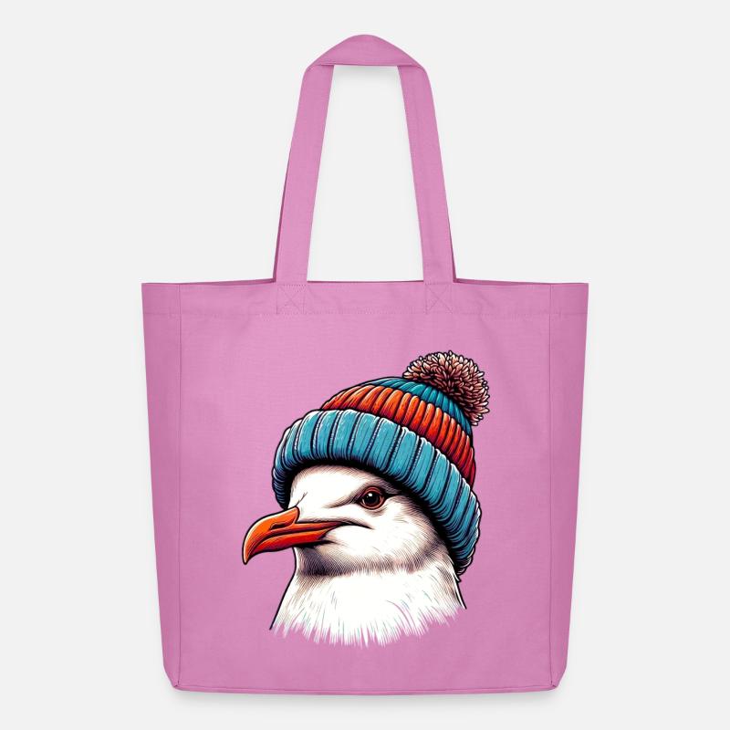 Möwe - Midweight recycelter Stoffbeutel von Stanley/Stella - Pink