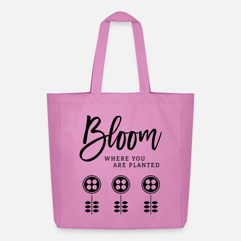 Bloom - Midweight recycelter Stoffbeutel von Stanley/Stella - Pink