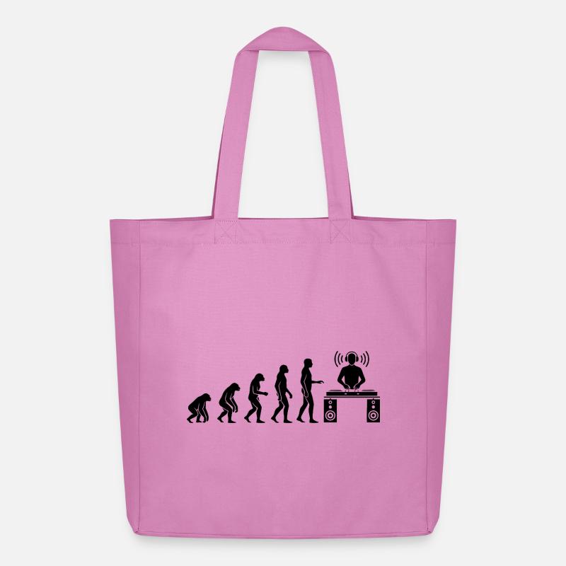 L’évolution du DJ d’humain à icône musicale - Tote bag Stanley/Stella Midweight recyclé - rose
