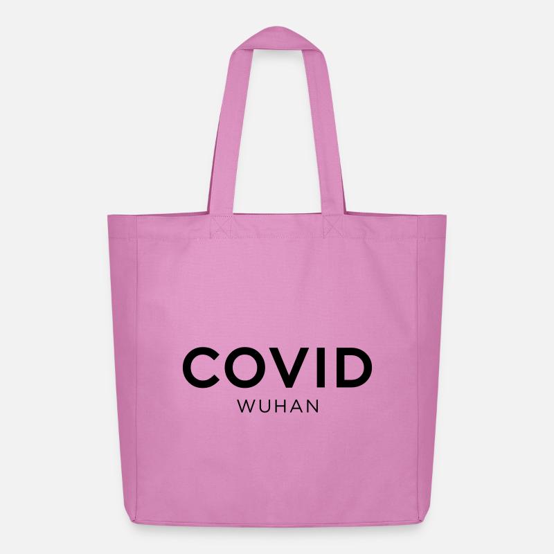 Covid Wuhan - Midweight recycelter Stoffbeutel von Stanley/Stella - Pink