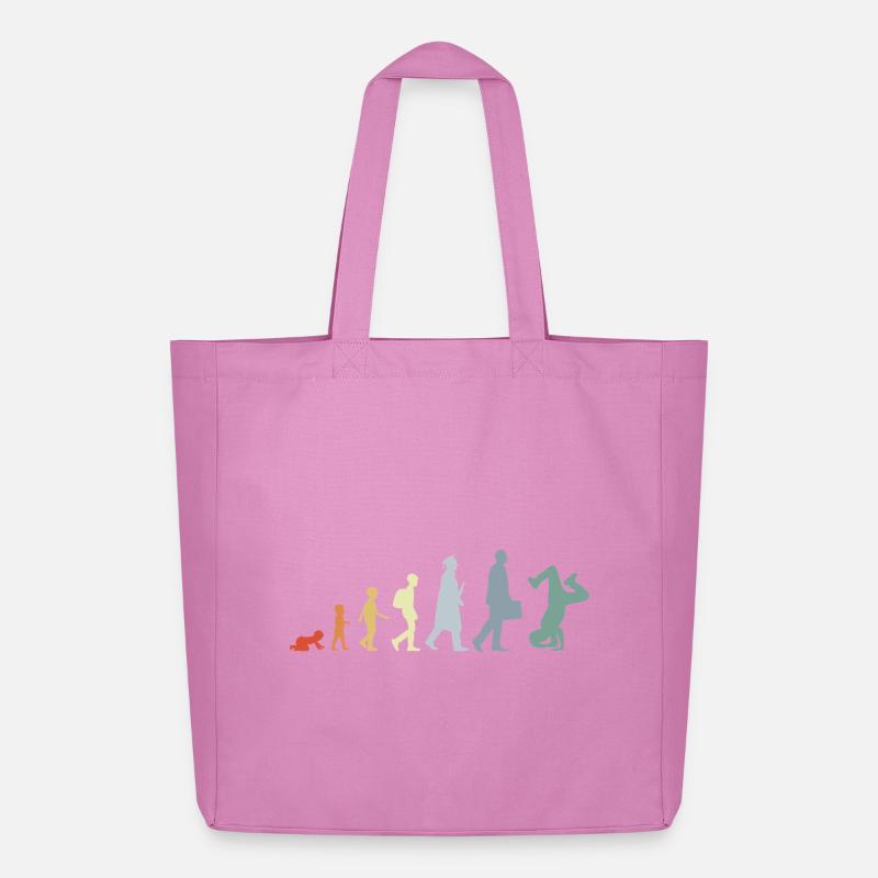 Vintage Breakdancer Evolution - Tote bag Stanley/Stella Midweight recyclé - rose