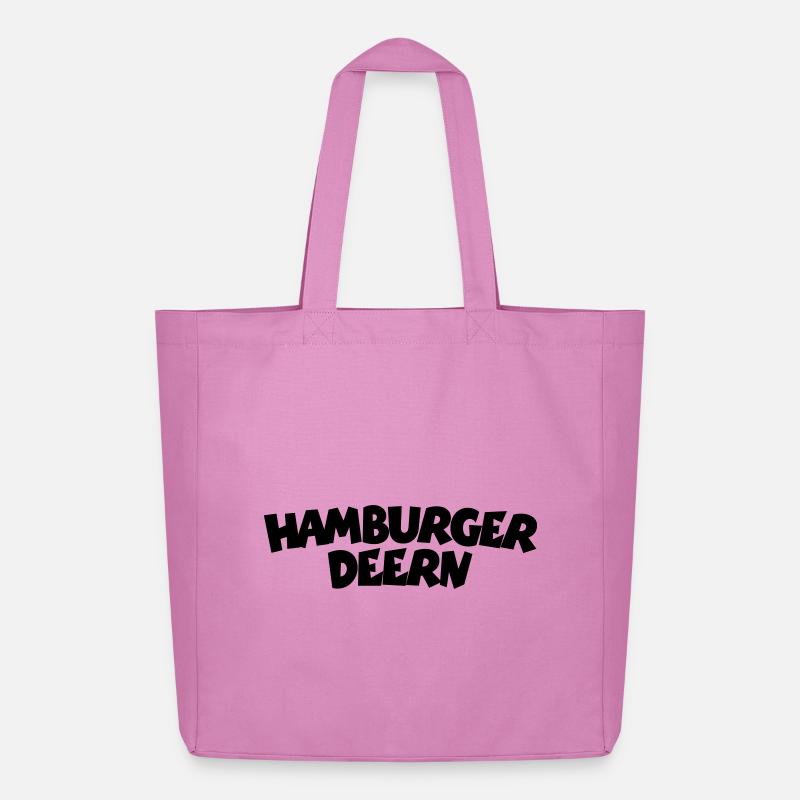 Hamburger Deern - Midweight recycelter Stoffbeutel von Stanley/Stella - Pink