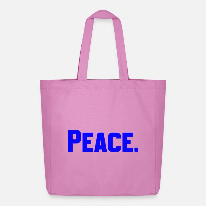 Peace - Midweight recycelter Stoffbeutel von Stanley/Stella - Pink