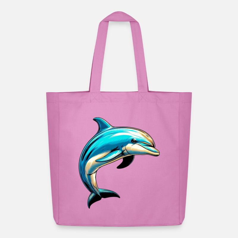 Delfin - Midweight recycelter Stoffbeutel von Stanley/Stella - Pink