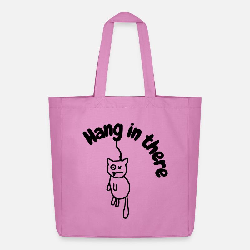 Hanginthere3 - Midweight recycelter Stoffbeutel von Stanley/Stella - Pink