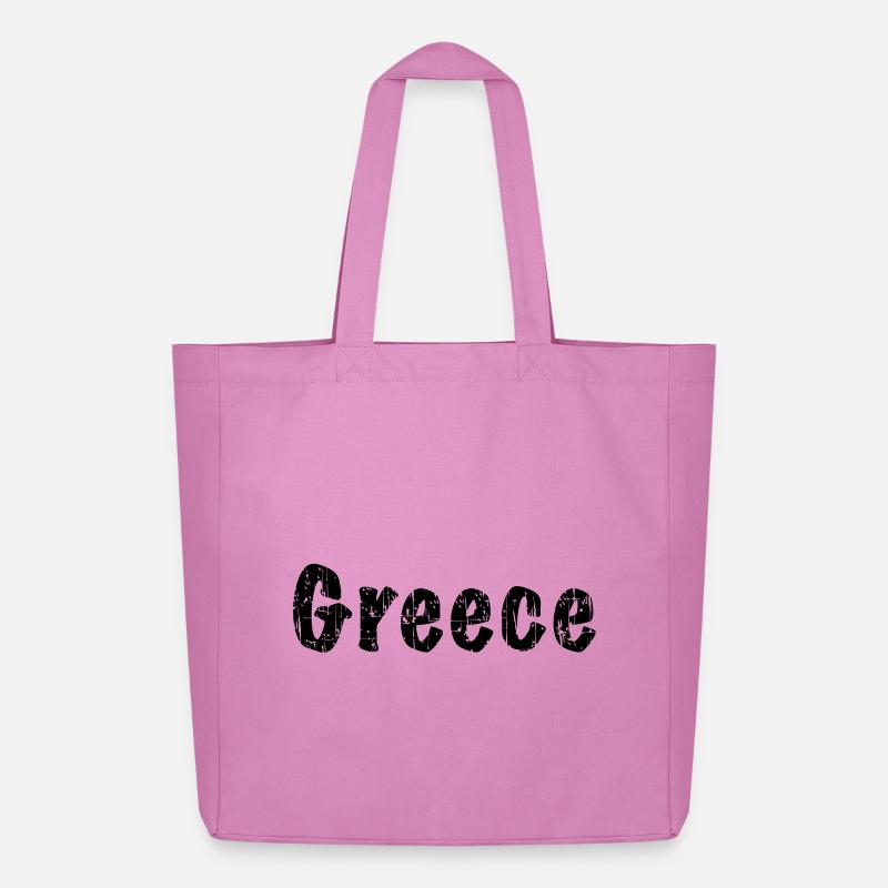 Greece - Midweight recycelter Stoffbeutel von Stanley/Stella - Pink