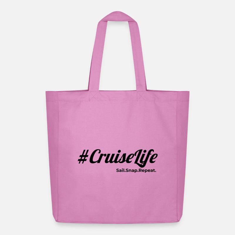 #CruiseLife - Midweight recycelter Stoffbeutel von Stanley/Stella - Pink