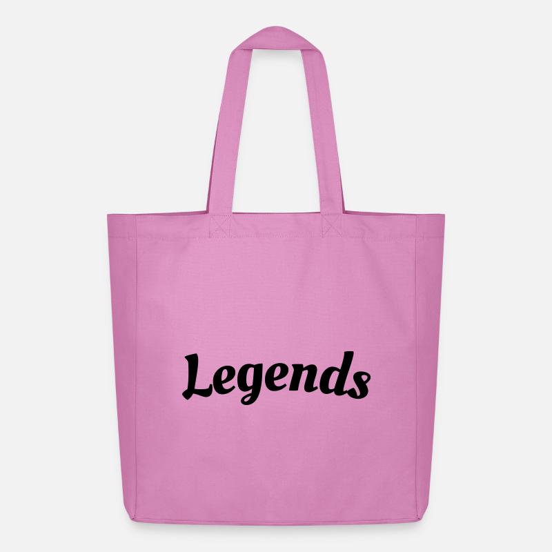 Legends Schriftzug - Midweight recycelter Stoffbeutel von Stanley/Stella - Pink