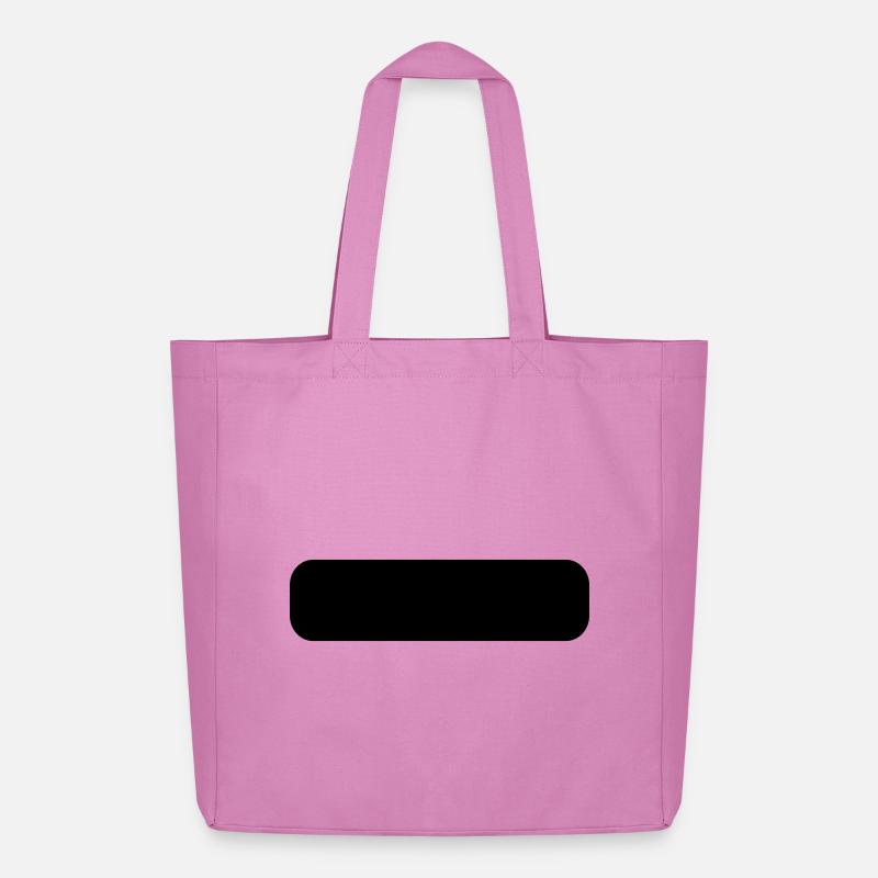 Abgerundetes Rechteck - Midweight recycelter Stoffbeutel von Stanley/Stella - Pink