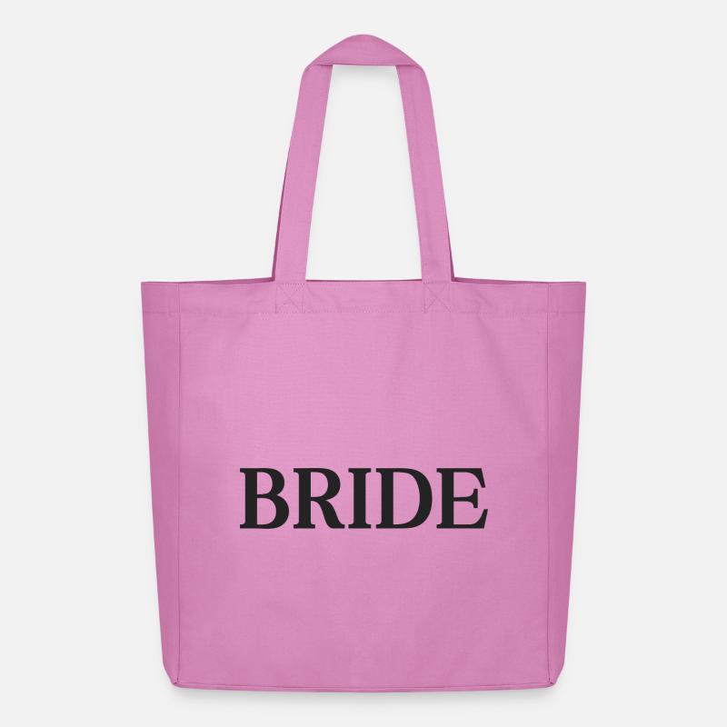 Braut - Midweight recycelter Stoffbeutel von Stanley/Stella - Pink