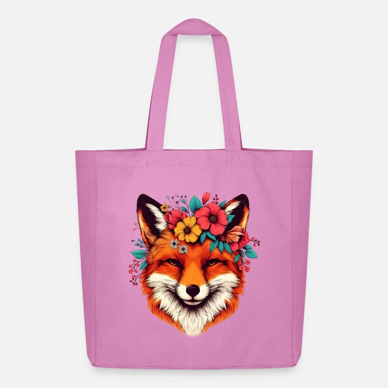 Fuchs - Midweight recycelter Stoffbeutel von Stanley/Stella - Pink