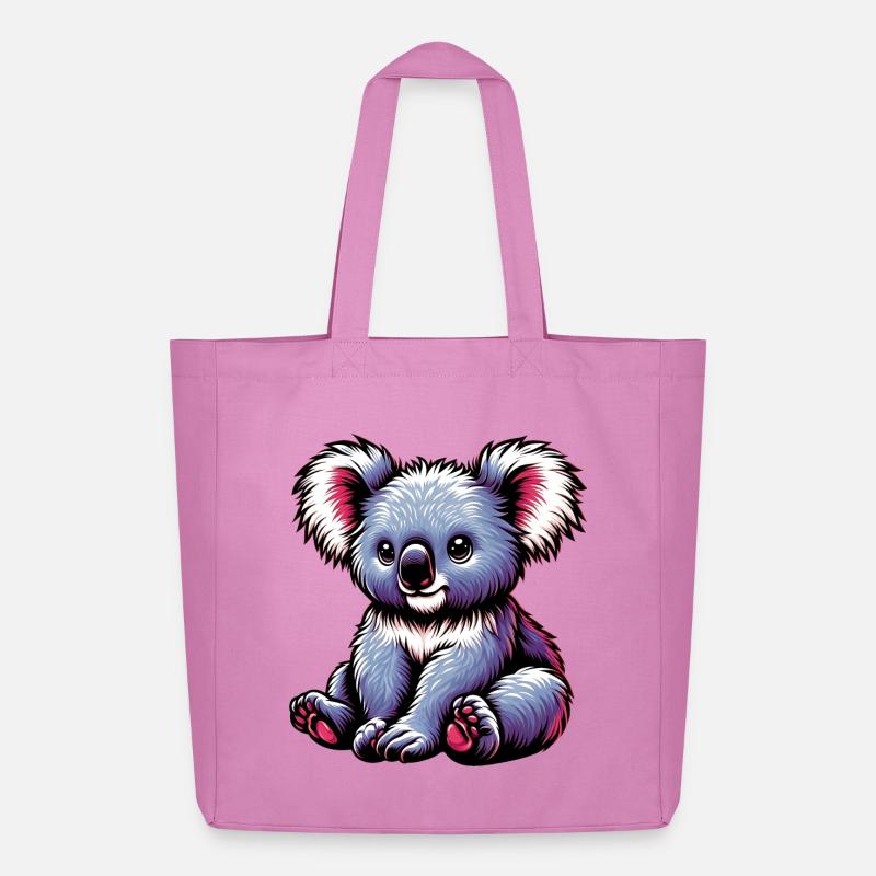 Koala - Midweight recycelter Stoffbeutel von Stanley/Stella - Pink