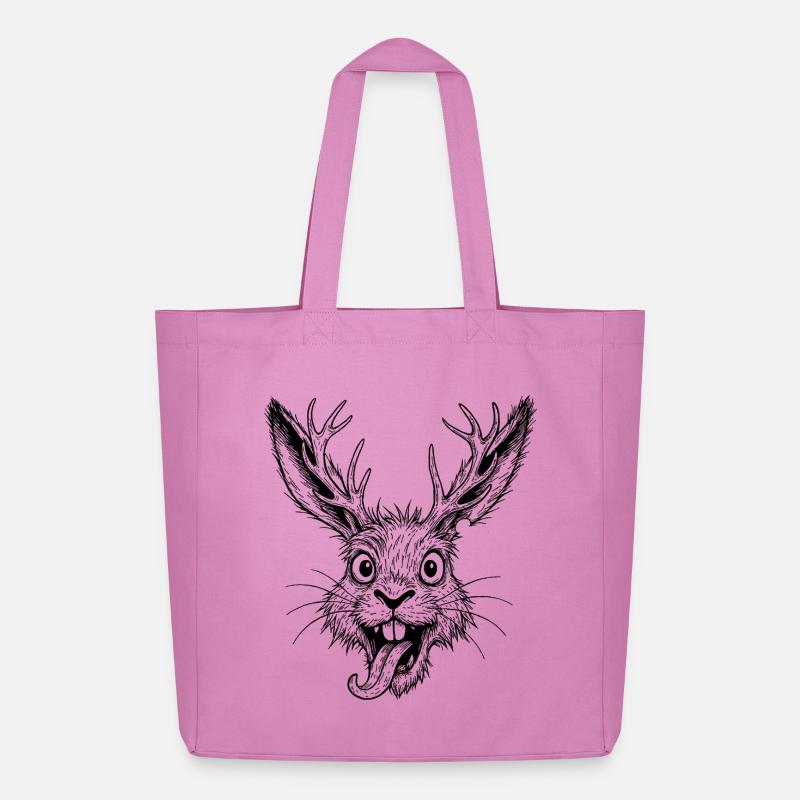 Raurackl - Midweight recycelter Stoffbeutel von Stanley/Stella - Pink