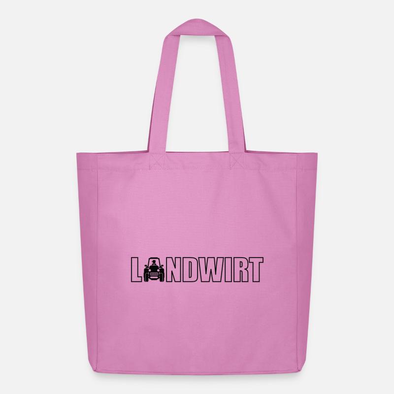 beruf landwirt traktor - Midweight recycelter Stoffbeutel von Stanley/Stella - Pink