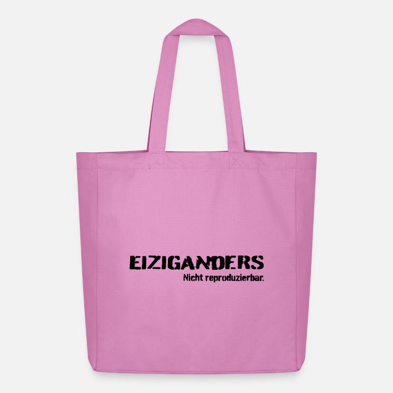 Einziganders - Midweight recycelter Stoffbeutel von Stanley/Stella - Pink
