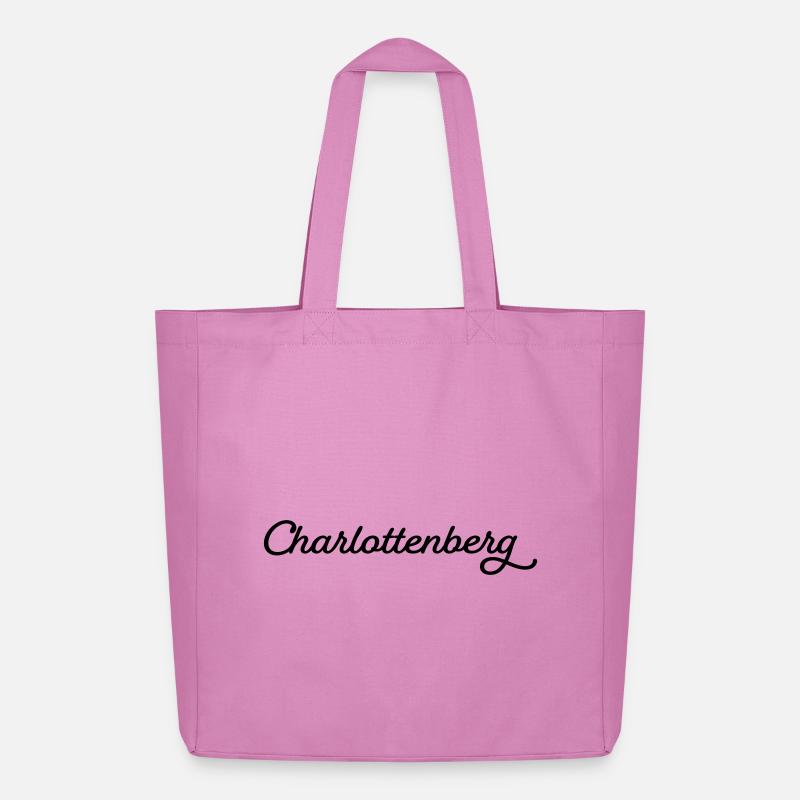 Charlottenberg schwarz - Midweight recycelter Stoffbeutel von Stanley/Stella - Pink