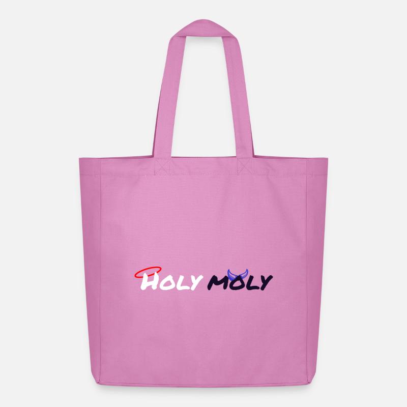 Heiliger Moly-Design - Midweight recycelter Stoffbeutel von Stanley/Stella - Pink
