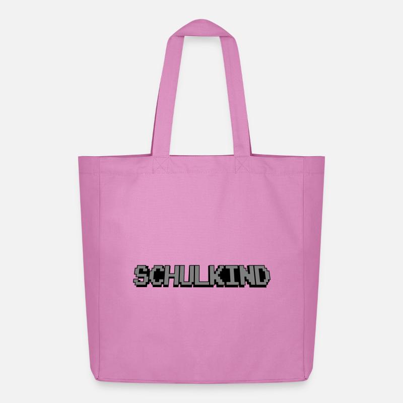Pixel d’écolier - Tote bag Stanley/Stella Midweight recyclé - rose